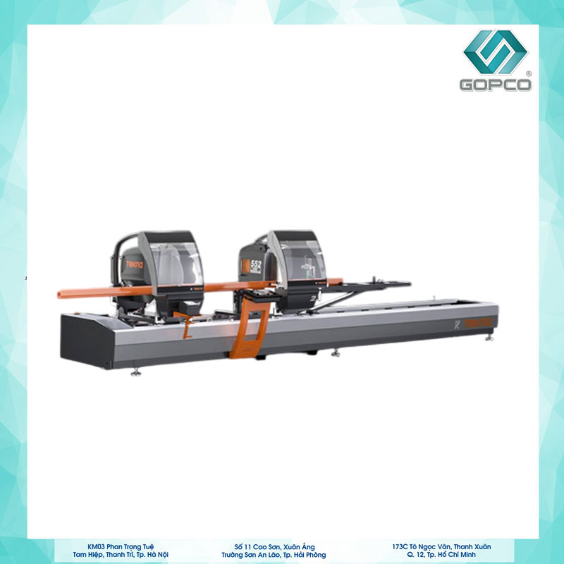MÁY CẮT NHÔM 2 ĐẦU CNC TEKNA 552