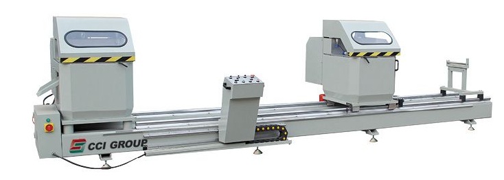 Máy cắt nhựa PVC 2 đầu - LJHZ2-500x4200