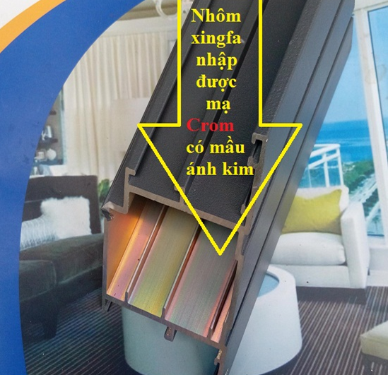 Phân biệt cửa nhôm xingfa chính hãng và hàng giả 